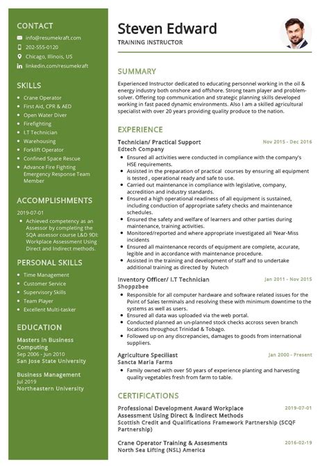 resume writing training courses.